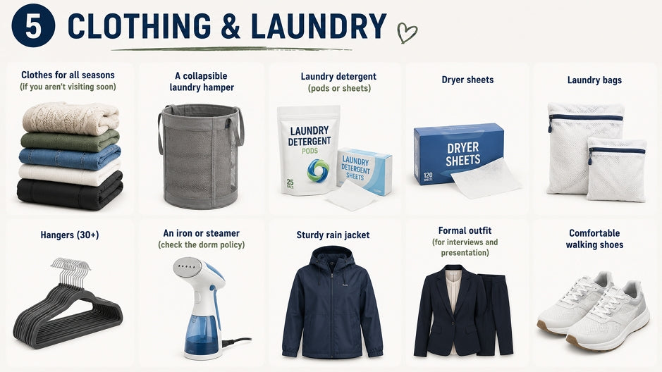 The Stress-Free College Move-In Checklist (FREE!!)