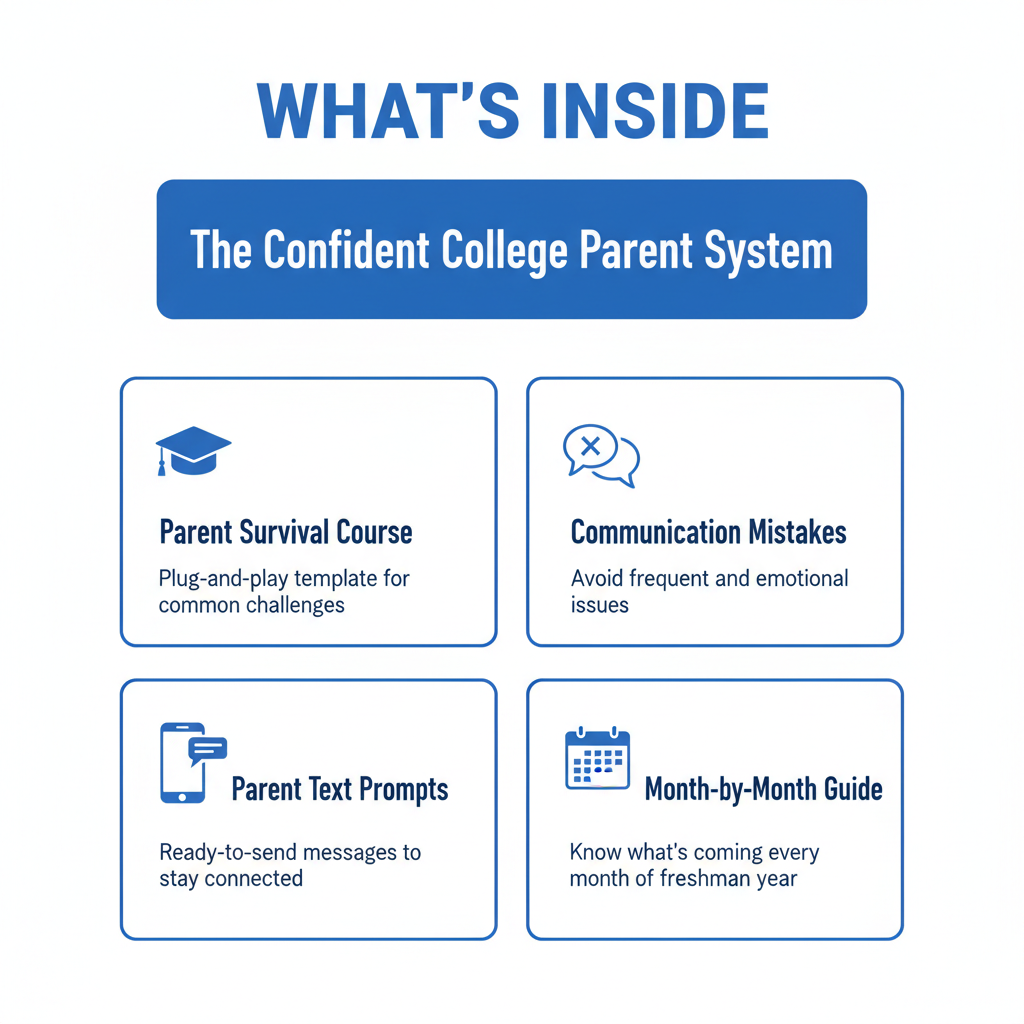 What's Inside — The Confident College Parent System