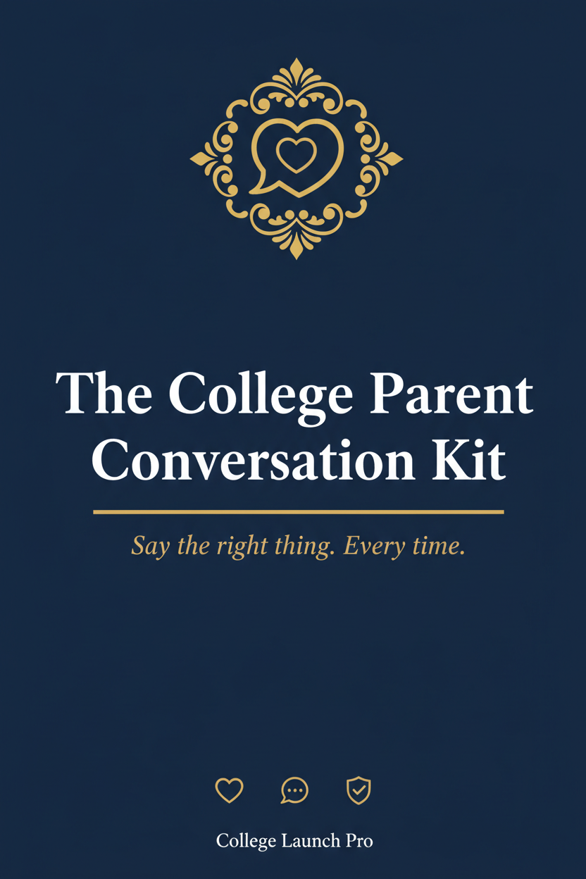 Professional hero cover - The College Parent Conversation Kit