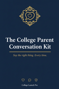 Professional hero cover - The College Parent Conversation Kit