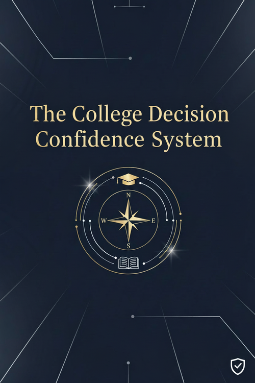 The College Decision Confidence System - title cover image