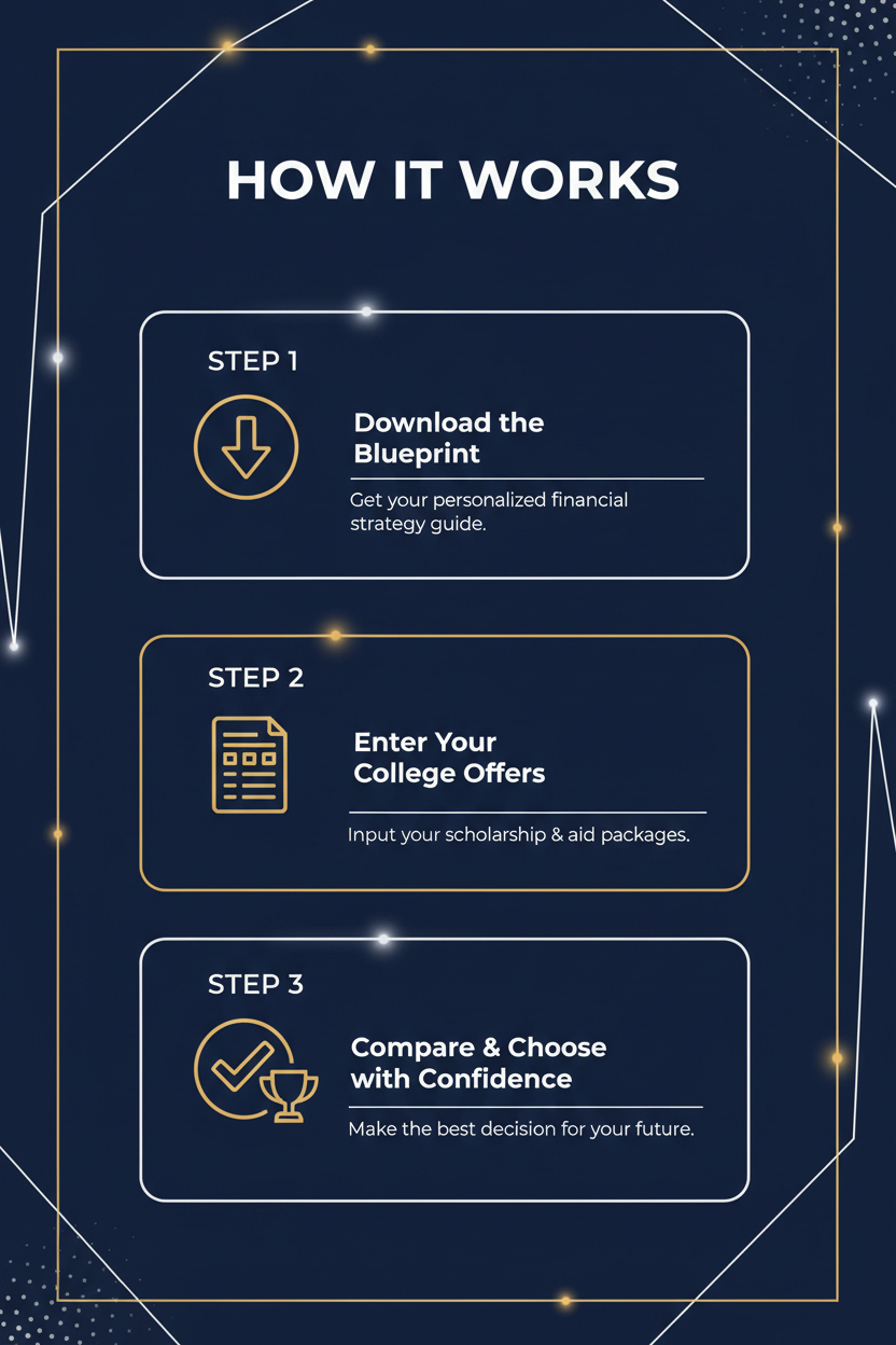 How It Works: 3 steps to compare college costs with confidence using the Blueprint